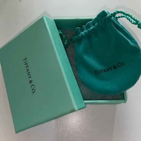 Tiffany & Co. Jewelry - Tiffany & Co. 9x7cm Gift Box. New with 2 compartment Bag.